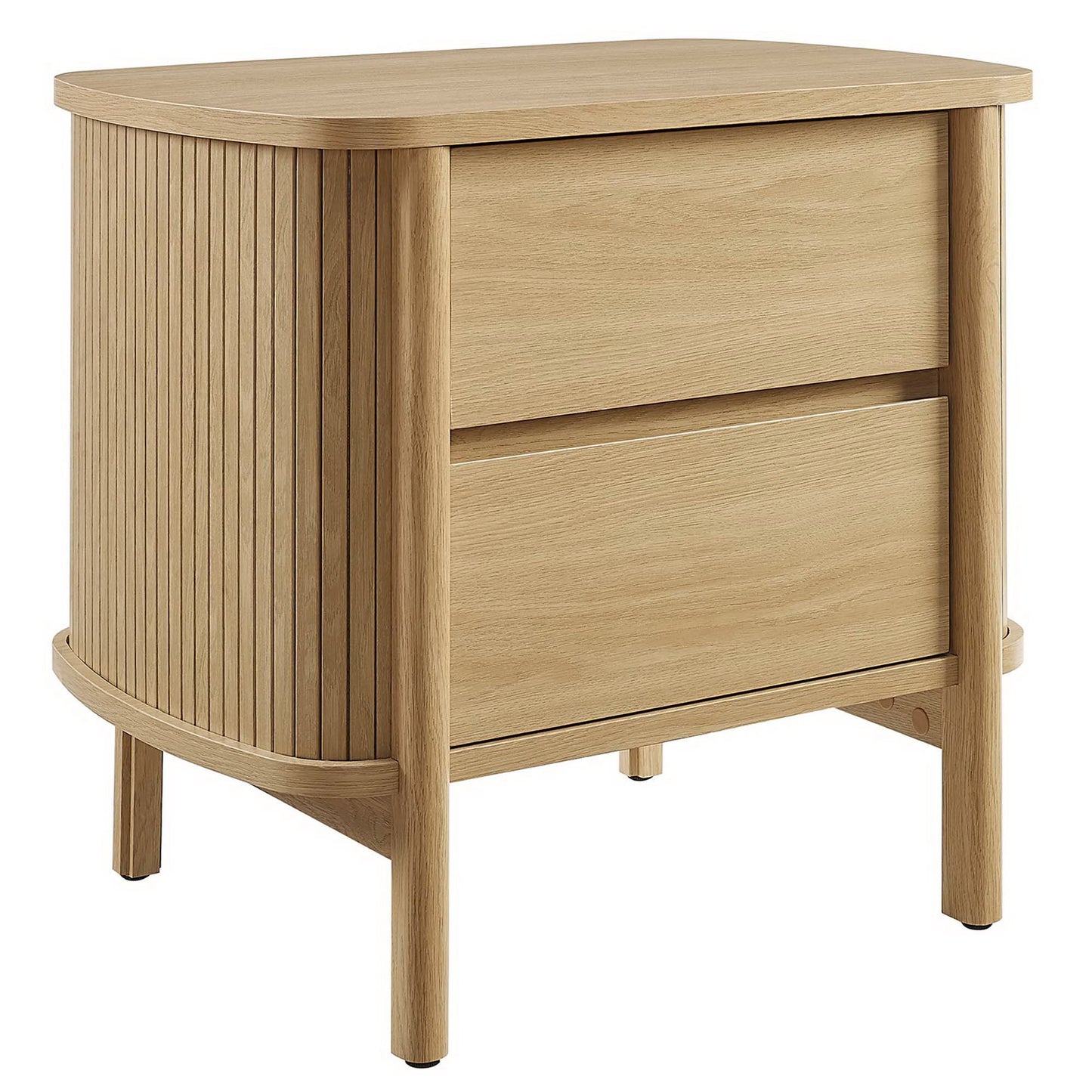 Modway - Cadence 2-Drawer Nightstand by Modway  Bedroom  Brown - MOD-7158-OAK