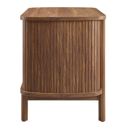 Modway - Cadence 2-Drawer Nightstand by Modway  Bedroom  Brown - MOD-7158-WAL