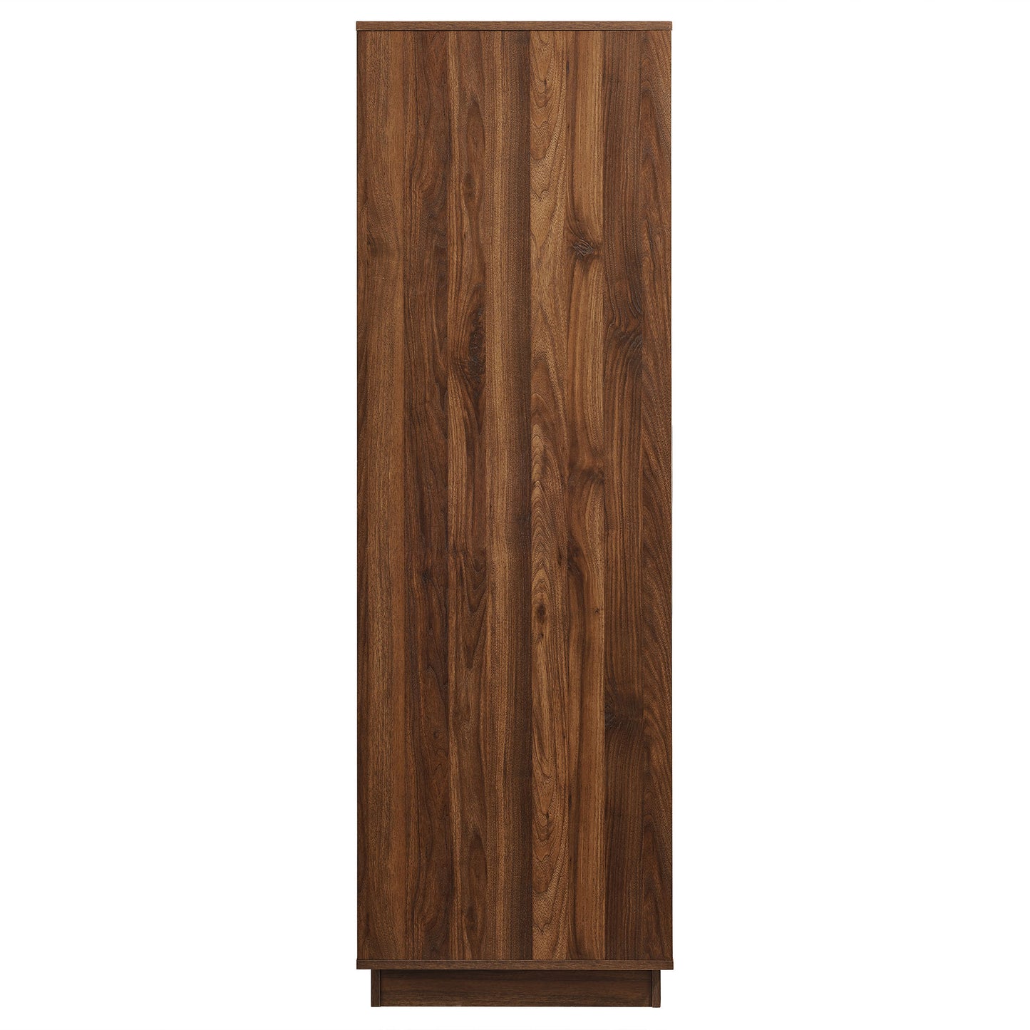 Modway - Bulwark 3-Door Wardrobe Closet by Modway  Bedroom Case Goods Brown - MOD-7164-WAL