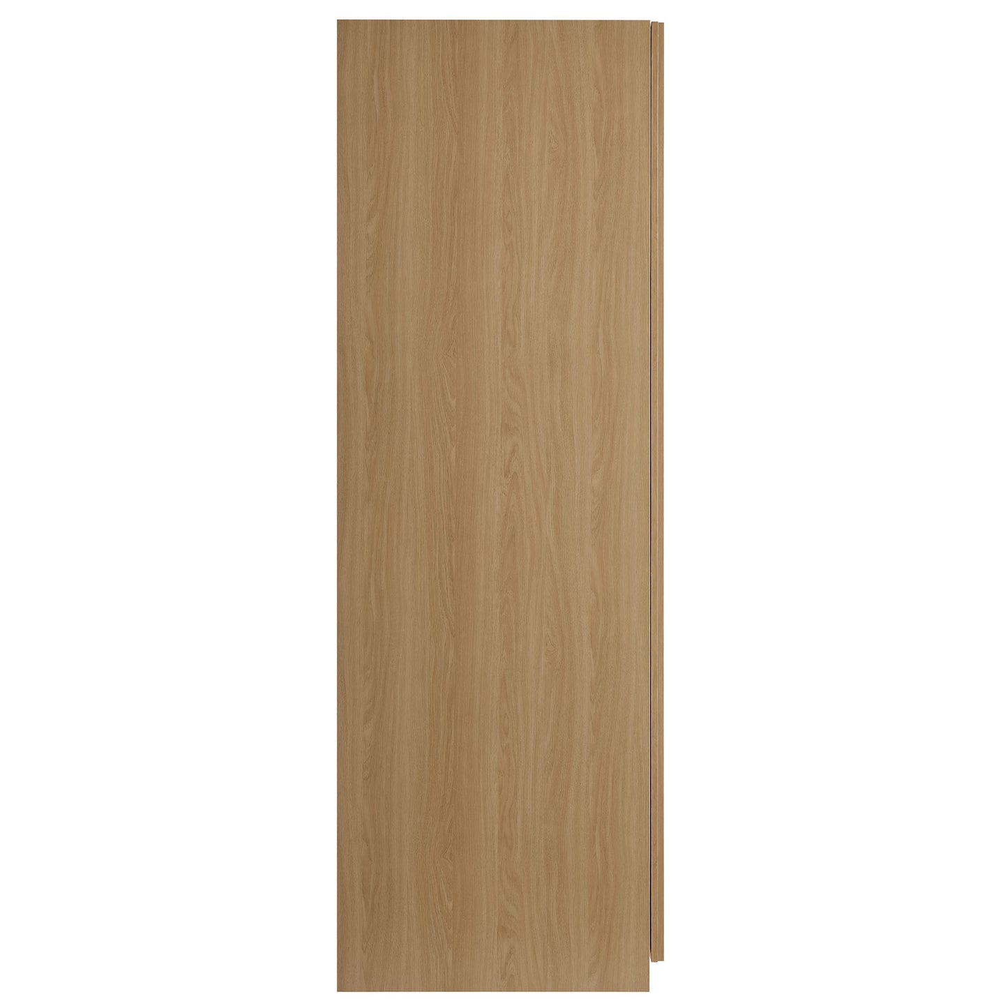 Modway - Render 2-Door Wardrobe Closet by Modway  Bedroom Case Goods Brown - MOD-7182-OAK