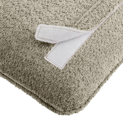 Modway - Anela Wall-Mounted Chenille Upholstered Twin Headboard by Modway  Bedroom Headboards Brown - MOD-7205-OAT-WAL