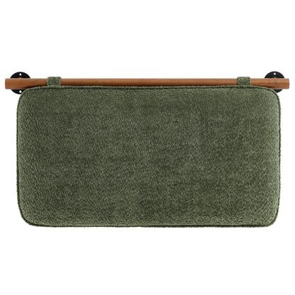 Modway - Anela Wall-Mounted Chenille Upholstered Twin Headboard by Modway  Bedroom Headboards Brown - MOD-7205-SGE-WAL