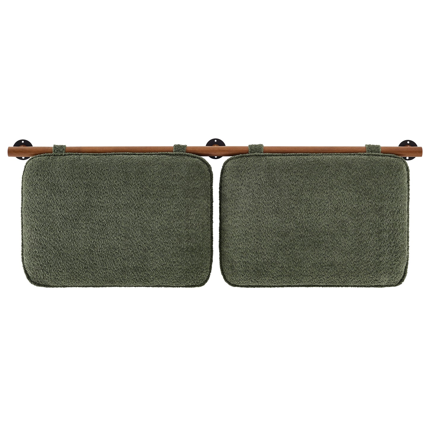 Modway - Anela Wall-Mounted Chenille Upholstered Full Headboard by Modway  Bedroom Headboards Brown - MOD-7211-SGE-WAL