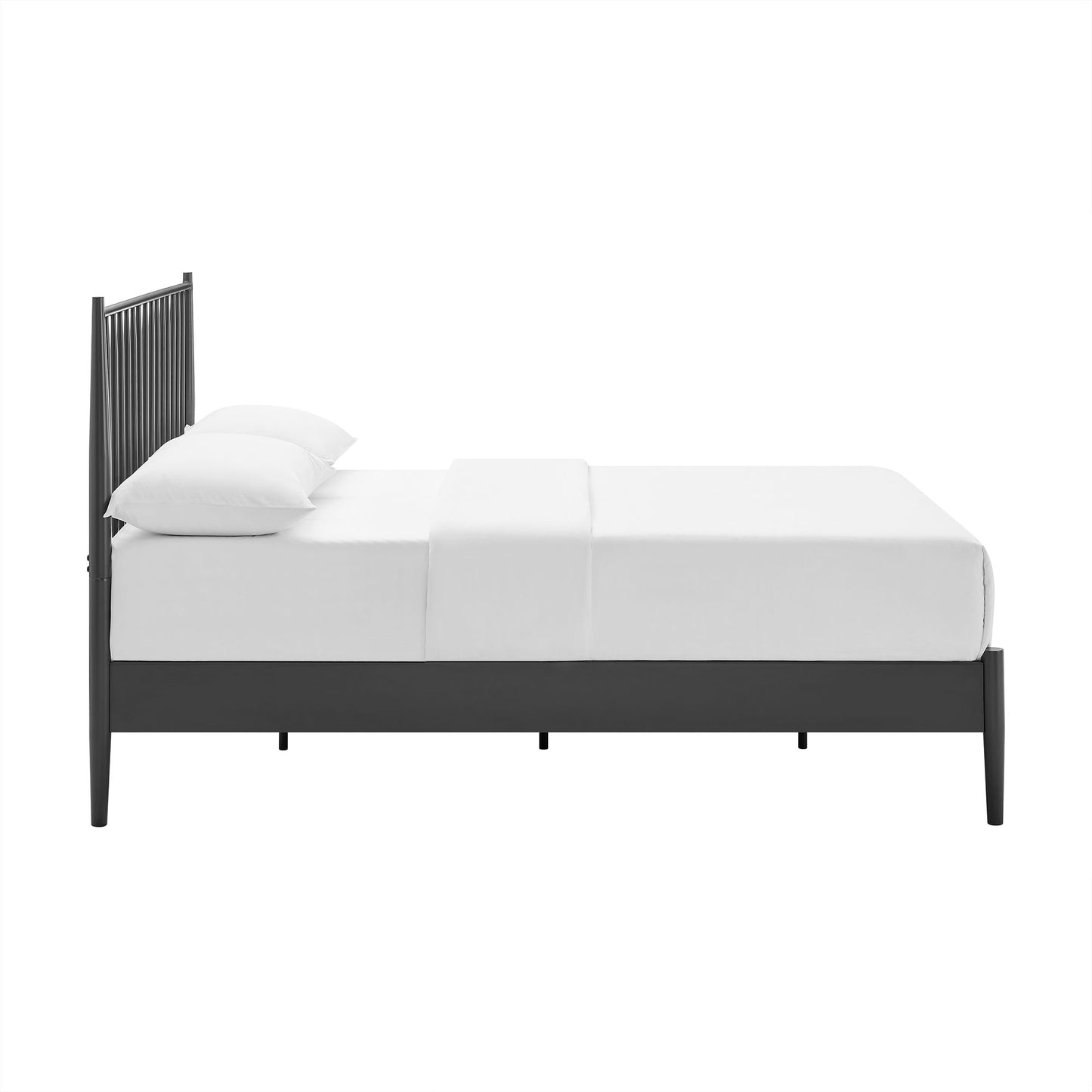Modway - Adair Spindle Metal Full Platform Bed by Modway  Bedroom Beds Black - MOD-7218-CHA
