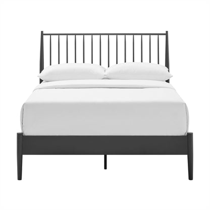 Modway - Adair Spindle Metal Full Platform Bed by Modway  Bedroom Beds Black - MOD-7218-CHA