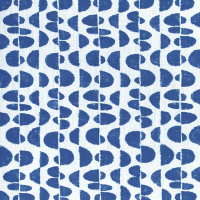 KRAVET BASICS PRINT SMALL SCALE BLUE,WHITE,   - MOON PHASE.51.0