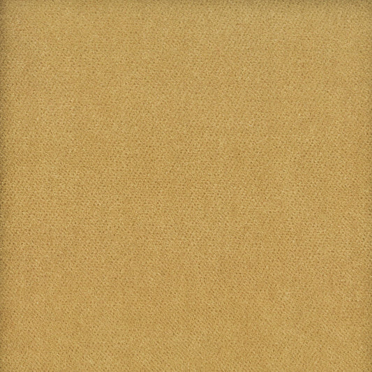 STOUT TEXTILES  UPHOLSTERY,VELVET TRADITIONAL, SOLID CARAMEL   - MOOR-1