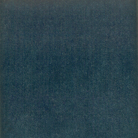 STOUT TEXTILES  UPHOLSTERY,VELVET TRADITIONAL, SOLID HARBOR,LAKE   - MOOR-12