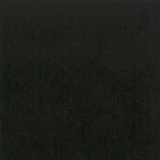 STOUT TEXTILES  UPHOLSTERY,VELVET TRADITIONAL, SOLID BLACK,EBONY,JET,RAVEN   - MOOR-13