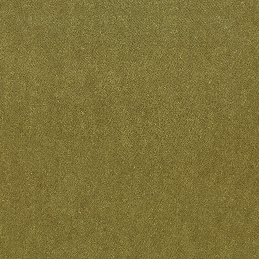 STOUT TEXTILES  UPHOLSTERY,VELVET TRADITIONAL, SOLID CHIVE   - MOOR-29