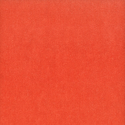 STOUT TEXTILES  UPHOLSTERY,VELVET TRADITIONAL, SOLID TIGERLILY   - MOOR-36