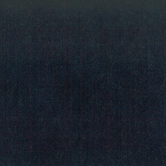 STOUT TEXTILES  UPHOLSTERY,VELVET TRADITIONAL, SOLID NAVY   - MOOR-38
