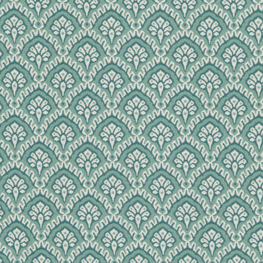 STOUT TEXTILES  UPHOLSTERY,WOVENS TRADITIONAL, STRIPE AQUA   - MORA-3