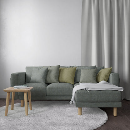 Premium cadet blue solid woven plain fabric NJ25-2329 — versatile upholstery and home decor textile optimized for DIY projects and designer interiors.