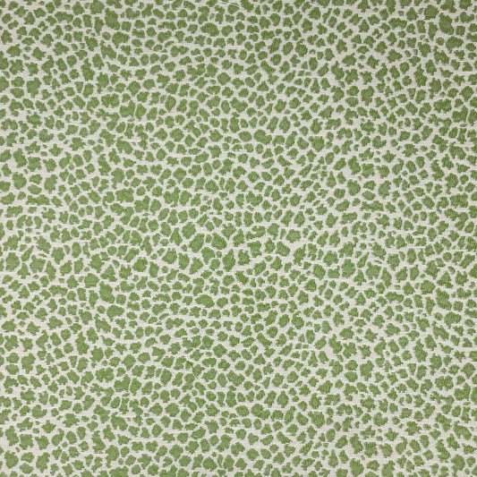 JF Fabrics Bella Dura Home MOXIE 74 Fabric Animal, Novelty, Contemporary, Mini Green, White  Jacquard, Outdoor - 9058174 J9411