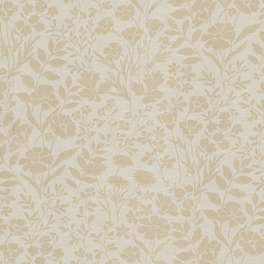 STOUT TEXTILES  DRAPERY,JACQUARD TRANSITIONAL,, FLORAL STRAW   - MOZA-3