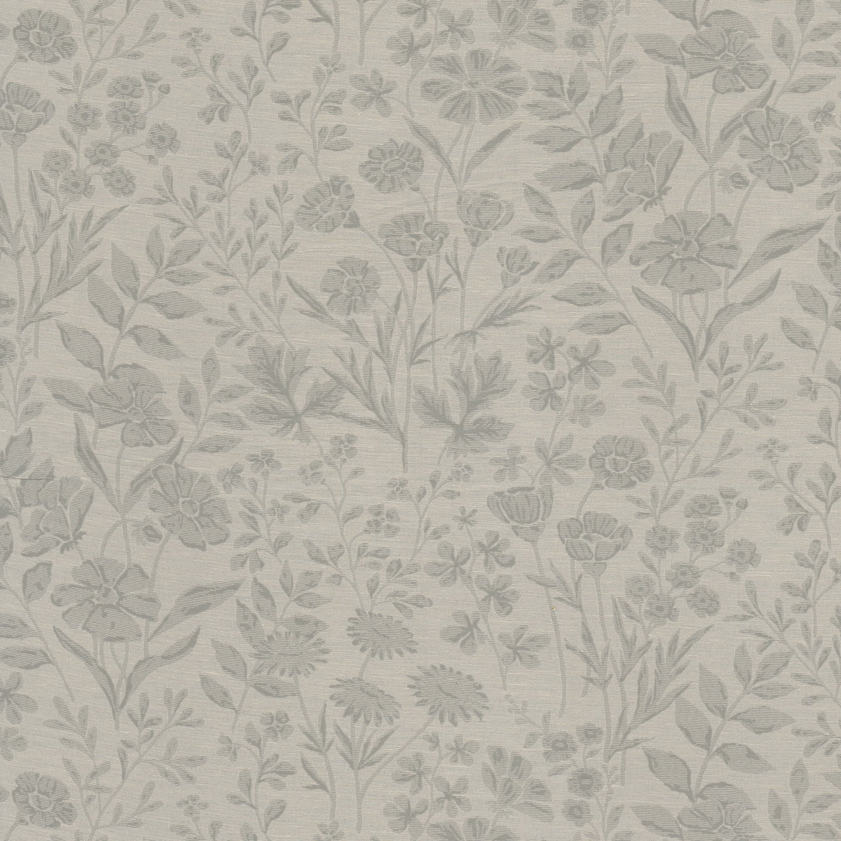 STOUT TEXTILES  DRAPERY,JACQUARD TRANSITIONAL,, FLORAL AGATE   - MOZA-5