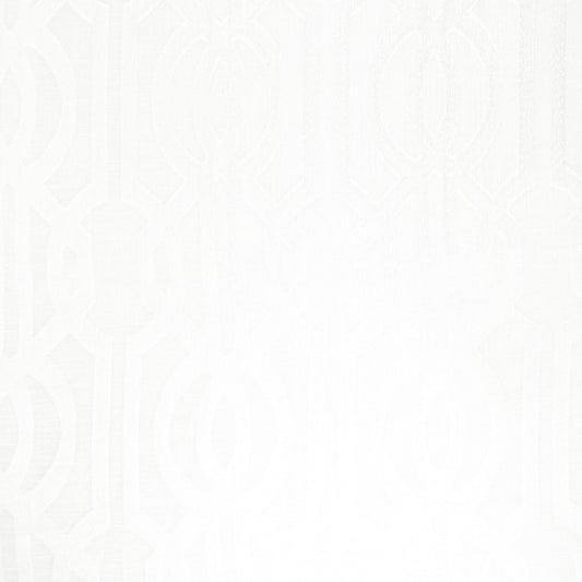 STOUT TEXTILES  DRAPERY,SHEER TRANSITIONAL,, GEOMETRIC BLEACH,SALT,SNOW,WHITE   - MOZZ-1