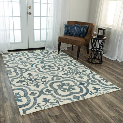 Matrix transitional rug, 5' x 8'.