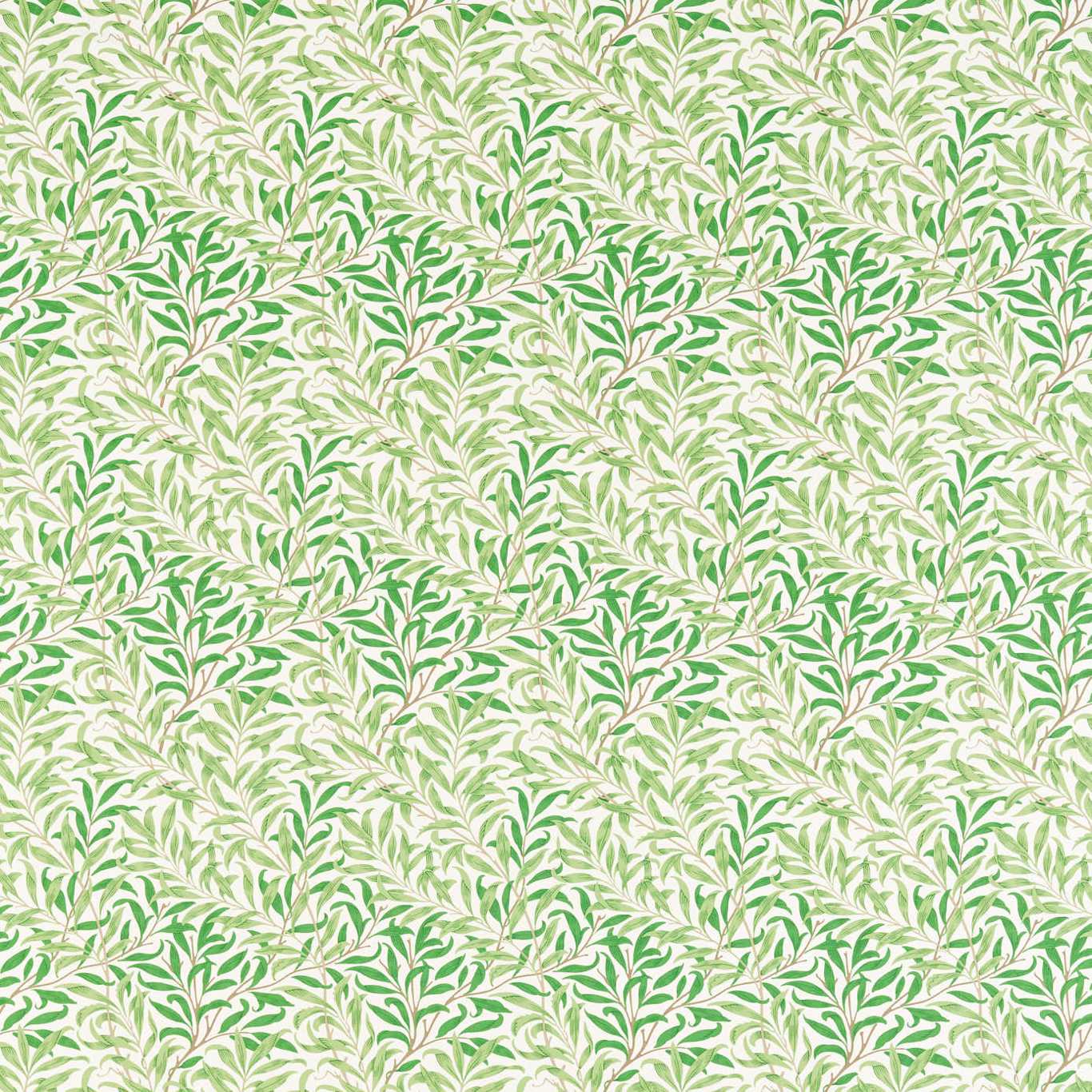 MORRIS & CO Willow Bough Fabric Leaves , Trees Leaf Greeen   - MSIM226894