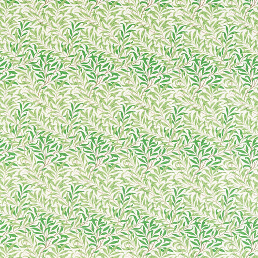 MORRIS & CO Willow Bough Fabric Leaves , Trees Leaf Greeen   - MSIM226894