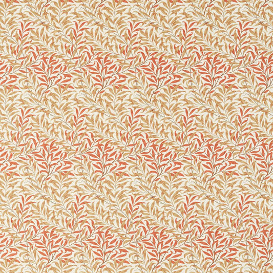 MORRIS & CO Willow Bough Fabric Leaves , Trees Russet,Ochre   - MSIM226895