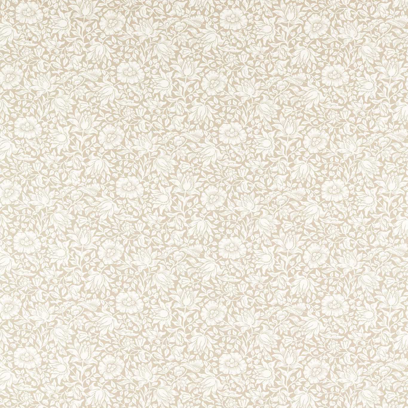 MORRIS & CO Mallow Fabric Contemporary, Floral Linen   - MSIM226921