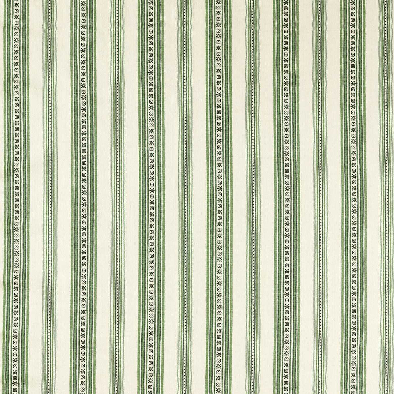 MORRIS & CO Dallington Stripe Fabric Stripes Herball   - MSTR237699