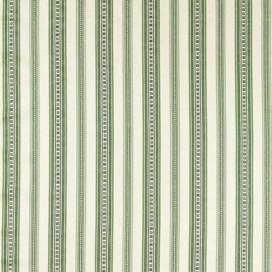 MORRIS & CO Dallington Stripe Fabric Stripes Herball   - MSTR237699