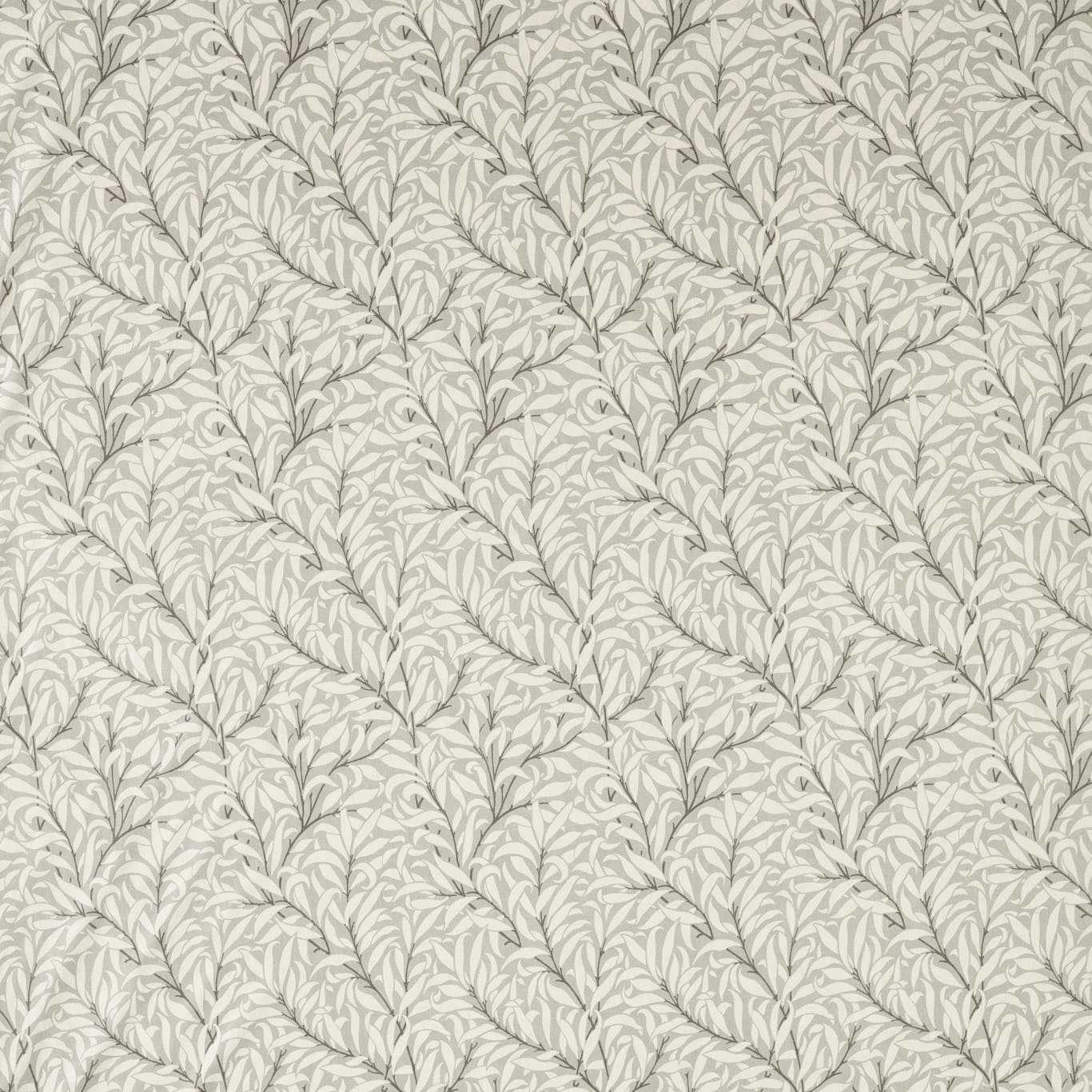 MORRIS & CO Pure Willow Boughs WW Fabric Leaves , Trees Grey   - MSWW227279