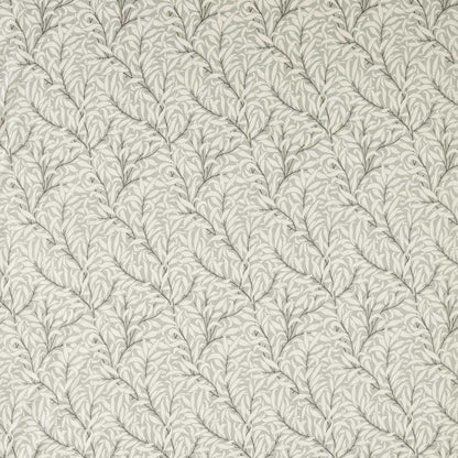 MORRIS & CO Pure Willow Boughs WW Fabric Leaves , Trees Grey   - MSWW227279