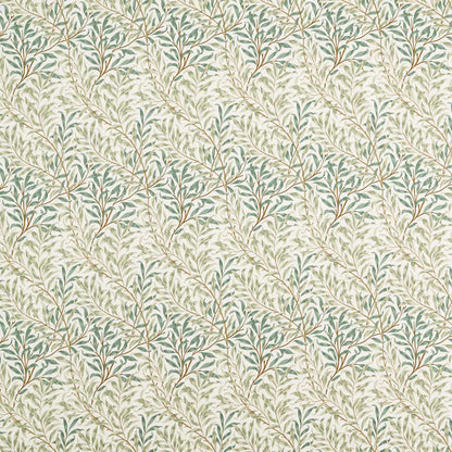 MORRIS & CO Willow Boughs WW Fabric Leaves , Trees Soft Teal,Mint   - MSWW227284