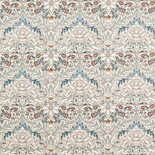MORRIS & CO Simply Severn WW Fabric Contemporary, Floral Sage Leaf,Tan   - MSWW227286