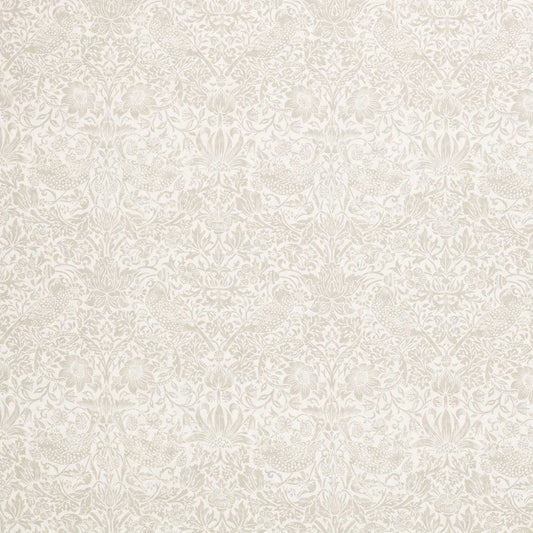 MORRIS & CO Pure Strawberry Thief Sheer WW Fabric Birds Linen   - MSWW227298