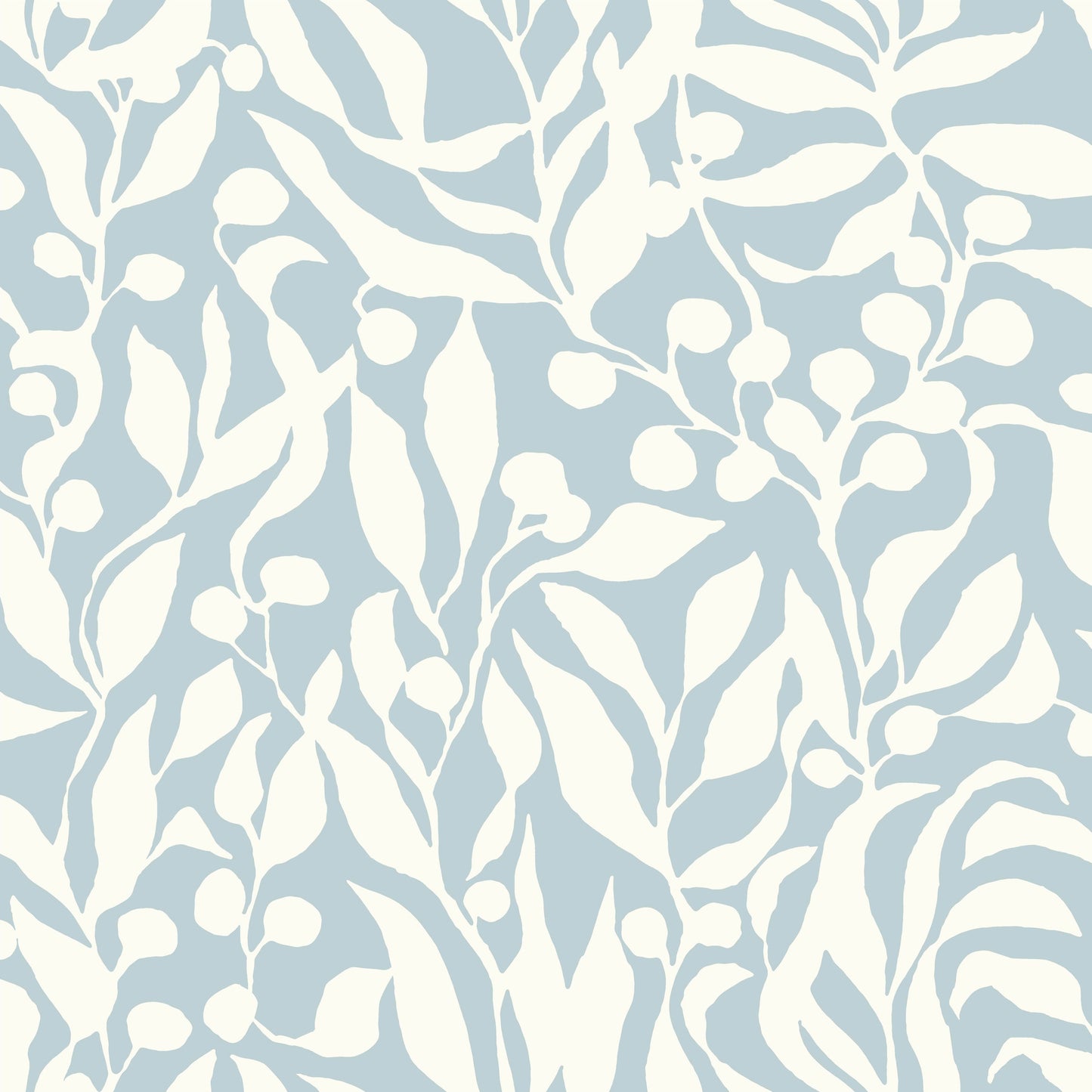 York Wallcoverings Montecito Olive Mill Sky Blue Wallpaper Coastal Botanical Blues   - MT5612