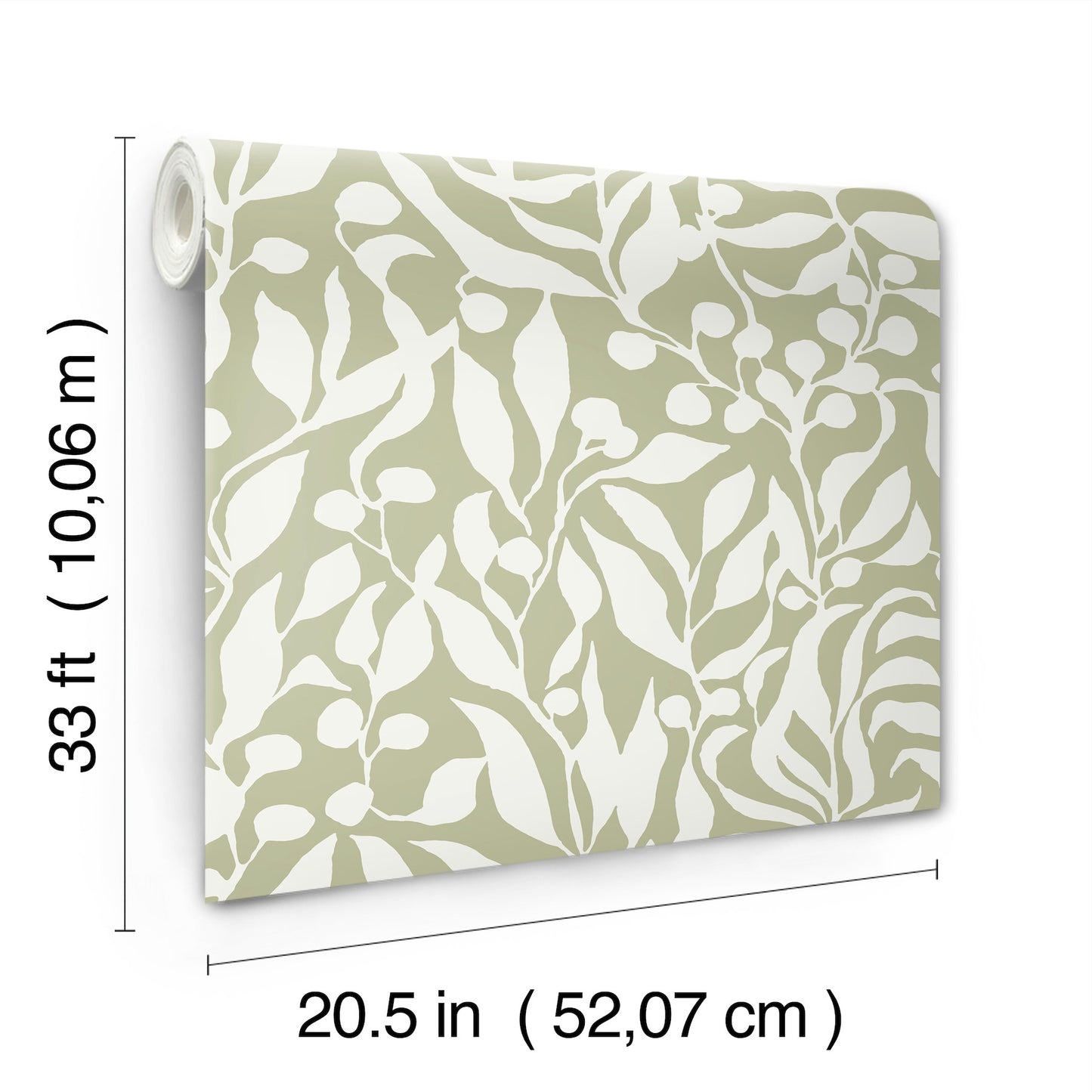 York Wallcoverings Montecito Olive Mill Palm Wallpaper Coastal Botanical Greens   - MT5614