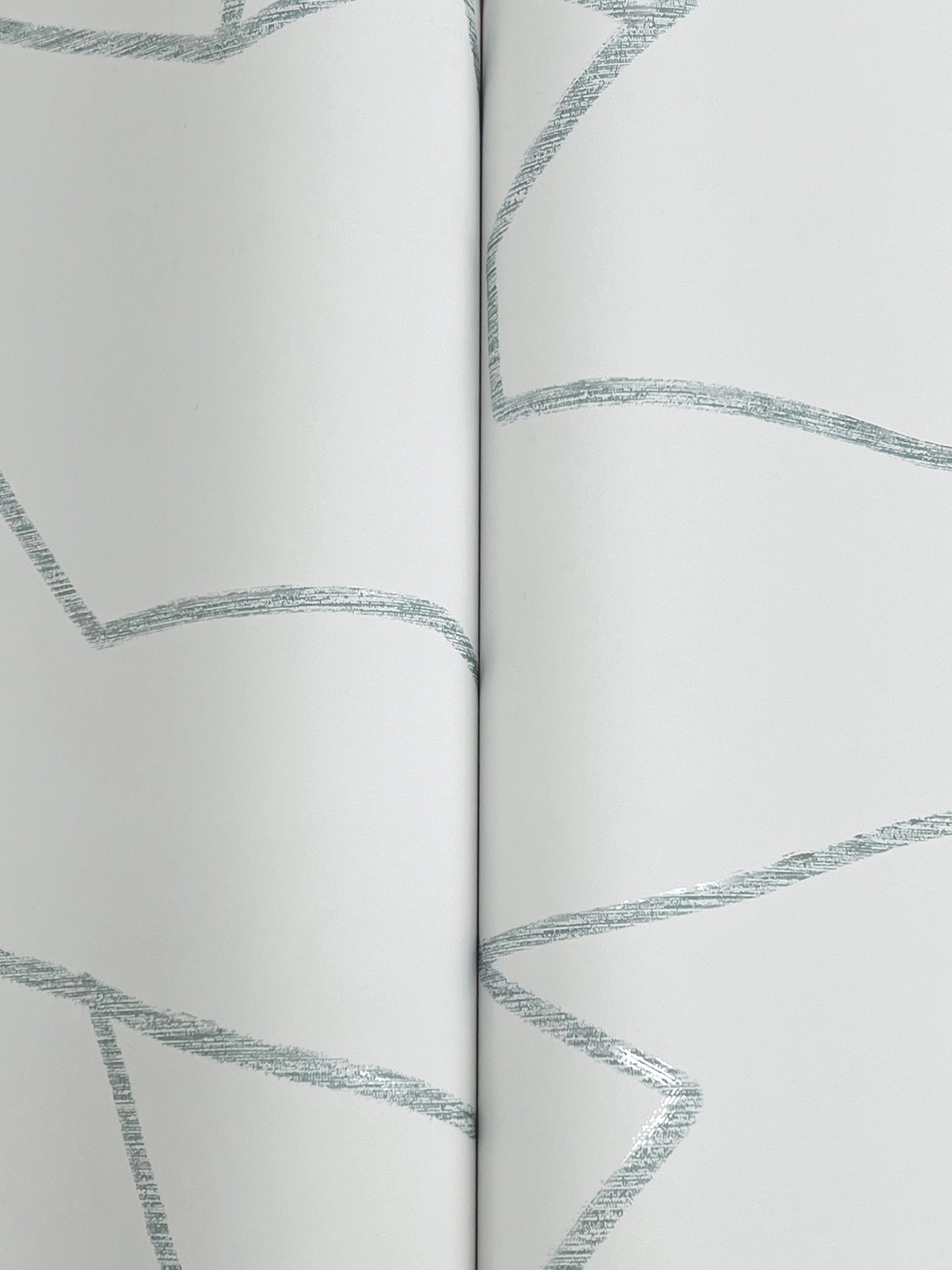 York Wallcoverings Montecito Suite Style Dolphin Wallpaper Modern Geometrics Whites and Off-Whites   - MT5621