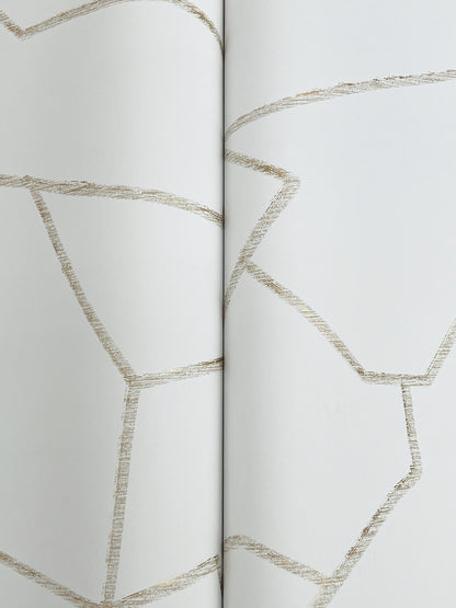 York Wallcoverings Montecito Suite Style Beach Wallpaper Modern Geometrics Whites and Off-Whites   - MT5623