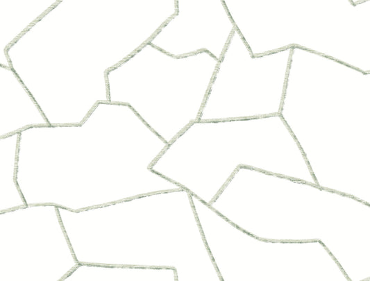 York Wallcoverings Montecito Suite Style Palm Wallpaper Modern Geometrics Whites and Off-Whites   - MT5624