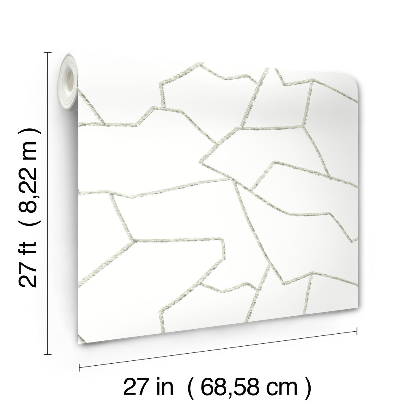 York Wallcoverings Montecito Suite Style Palm Wallpaper Modern Geometrics Whites and Off-Whites   - MT5624