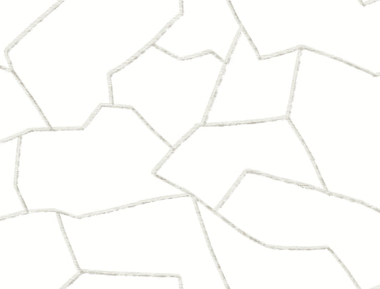 York Wallcoverings Montecito Suite Style Fog Wallpaper Modern Geometrics Whites and Off-Whites   - MT5625