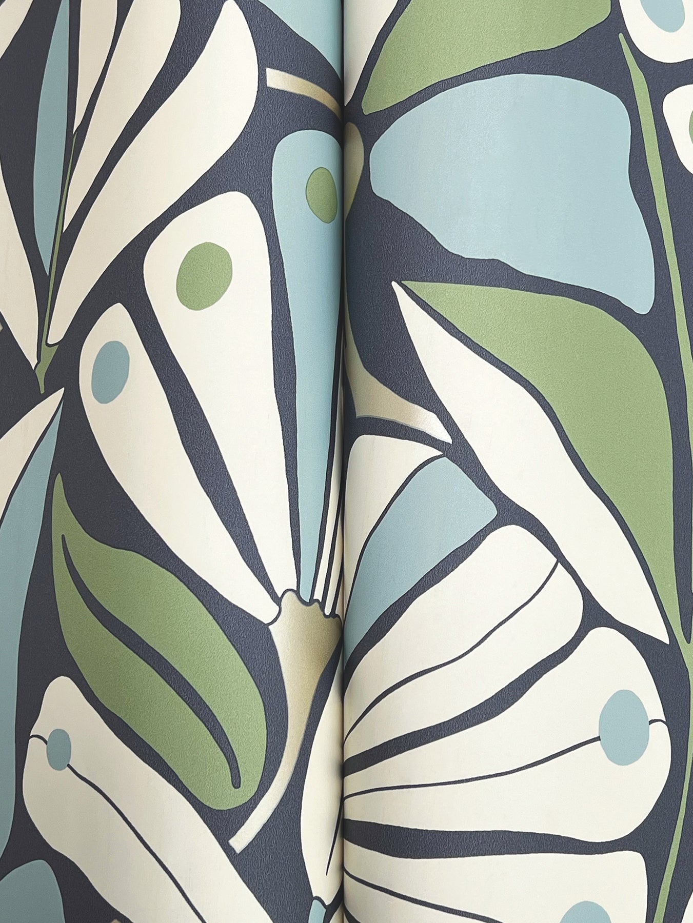 York Wallcoverings Montecito Cabana Club Sea Wallpaper Coastal Botanical Blues   - MT5628