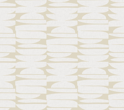 York Wallcoverings Montecito Lovely Libra Beach Wallpaper Modern Geometrics Beiges   - MT5651