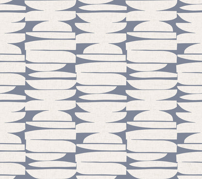 York Wallcoverings Montecito Lovely Libra Sea Wallpaper Modern Geometrics Blues   - MT5653