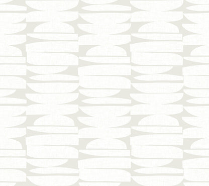 York Wallcoverings Montecito Lovely Libra Salt Wallpaper Modern Geometrics Greys   - MT5656