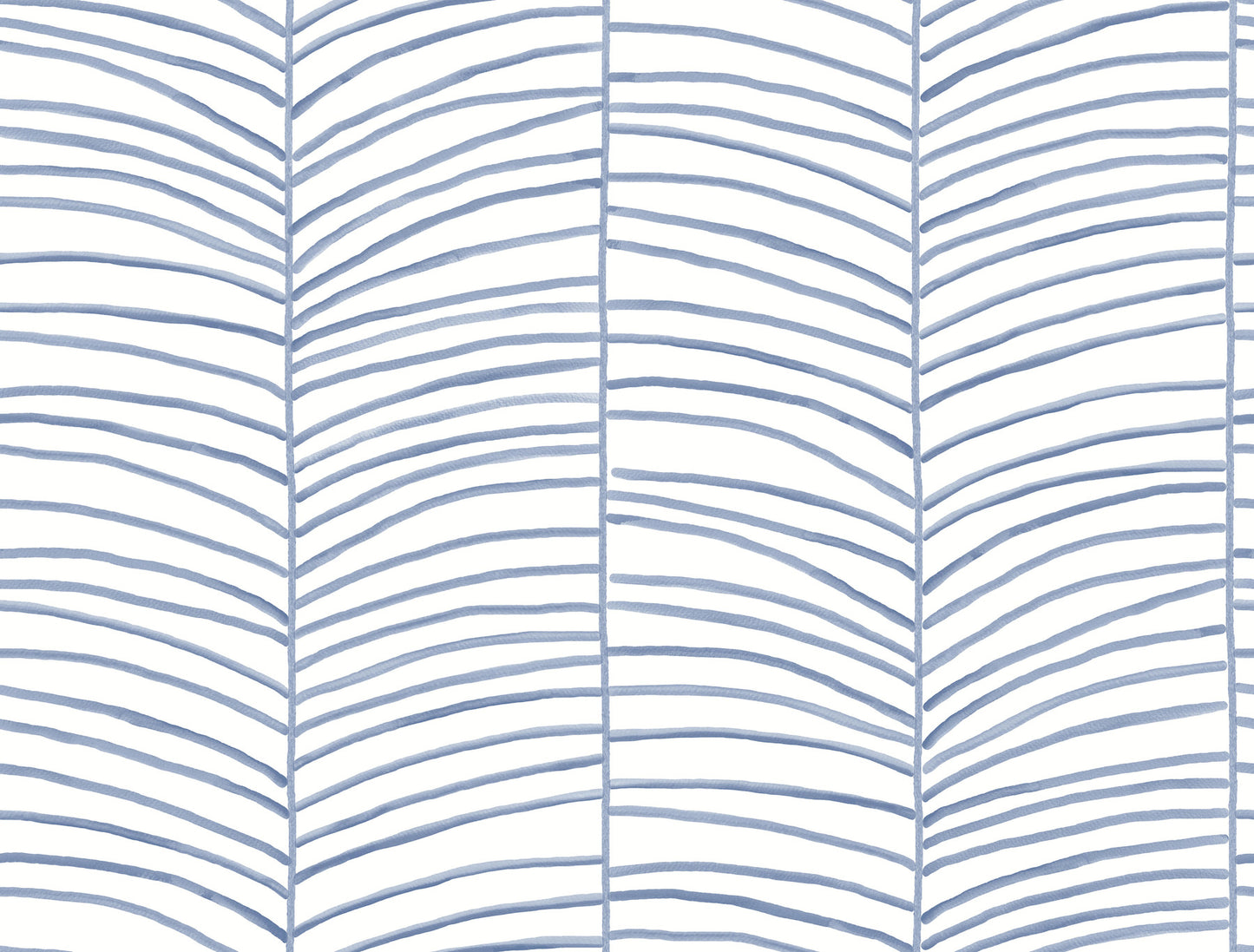 York Wallcoverings Montecito Cascade Palm Chevron Sea Wallpaper Coastal Chevron Blues   - MT5672