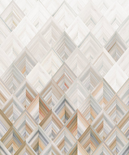 York Wallcoverings York Wallcoverings Diamond Parquet Orange Wall Mural   Oranges   - MU0215M