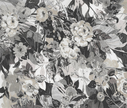 York Wallcoverings Mural Resource Library Pop Floral Neutral Wall Mural   Neutrals   - MU0218M