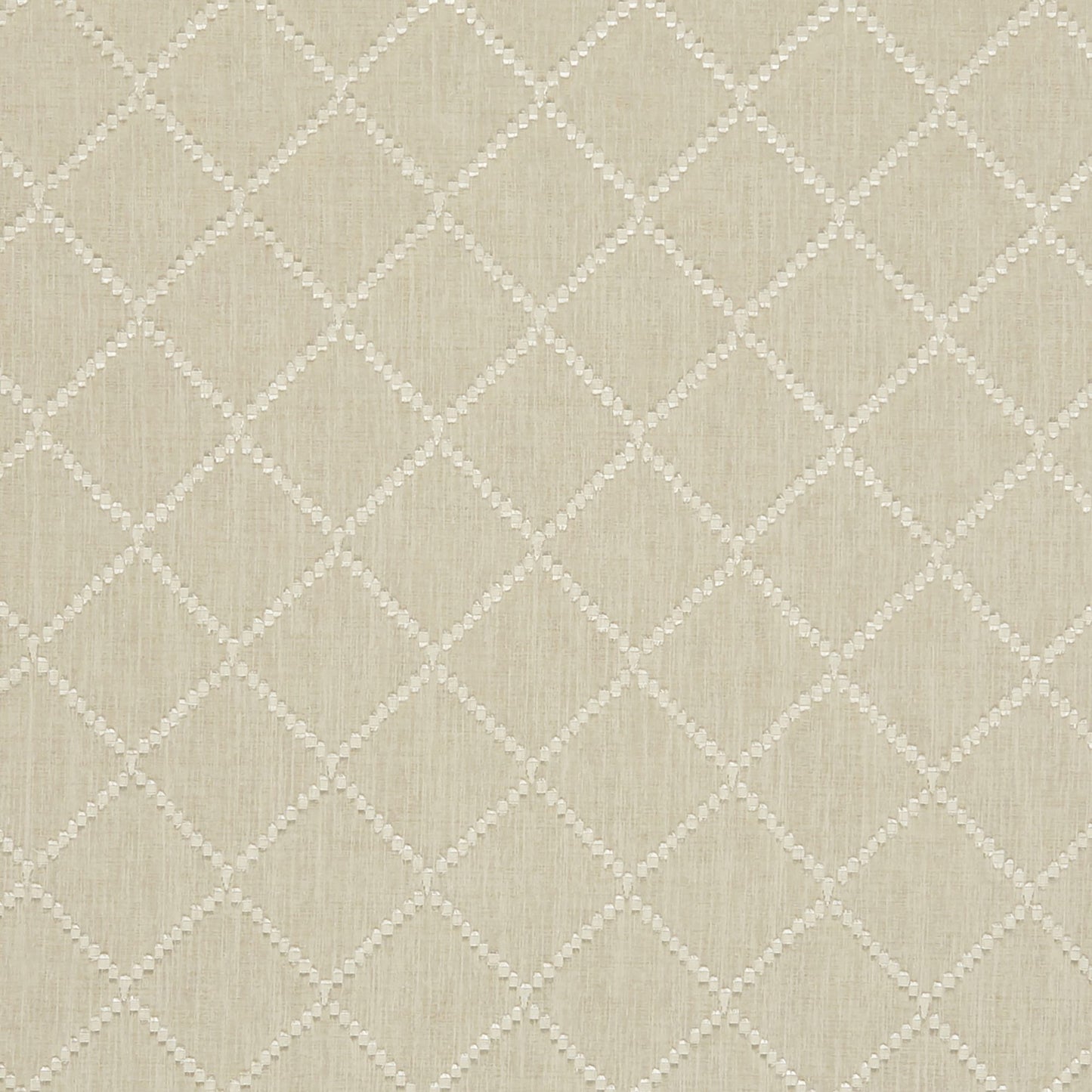 JF Fabrics MULAN 33 Fabric Traditional,Transitional,Contemporary,Diamond,Geometric Creme/Beige  Wide Width,Jacquard,Sheer - 7487033 J8231