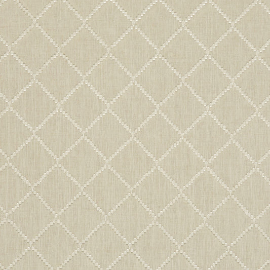 JF Fabrics MULAN 33 Fabric Traditional,Transitional,Contemporary,Diamond,Geometric Creme/Beige  Wide Width,Jacquard,Sheer - 7487033 J8231